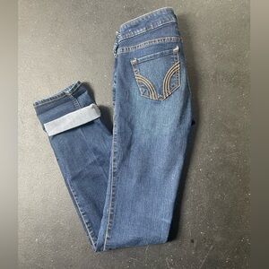 Hollister low rise straight leg jean